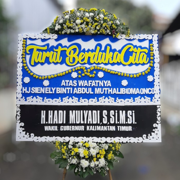 Karangan Bunga Duka  di Harapan Indah